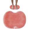 Generic Lavapiedi in silicone per doccia, tappetino in silicone per lavaggio vasca da bagno, doccia, vasca da bagno, palestra, bagno, spa, casa, viaggi, tutti i giorni