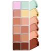Generico tavoloza corretta correttore - Crema per la tavoloza del correttore a 12 colori | Tono della pelle correttore | Crema Concealer Palette | Trucco nascosto per la famiglia per adolescenti giovanili la