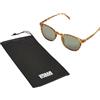 Urban Classics Sunglasses Arthur UC, Occhiali Unisex-Adulto, Marrone Leo/Verde, One Size