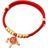 ノーブランド品 Collare cinese per gatti di Capodanno, collana per animali domestici | Collana per animali domestici per gatti con pace e felicità, collana regolabile per cani di piccola taglia