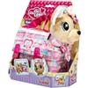 Simba Chi Chi Chi Love Kawaii-Pixel Chihuahua - Cane di peluche con motivo a cuore pixel e borsa per il trasporto, 20 cm, dai 3 anni in su