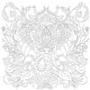 Honsell 12134 - Cornice con Motivo Elefante, Formato 30 x 30 cm, Motivo prestampato da colorare con Colori acrilici, acquerelli e ad Olio e pennarelli e matite Colorate