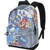 KARACTERMANIA Looney Tunes Batman Comic-Zaino HS FAN 2.0, Multicolore, 30 x 41 cm, Capacità 22 L