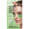 ARTDESIGNS Srl PUREDERM Neon Green Only Gel Under Eye Mask, 6 Pezzi