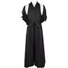 COSDREAMER Costume da uomo kimono giapponese da samurai, uniforme Hakama, tradizionale, Aikido, Kendo, arti marziali, costume anime (bianco, L)