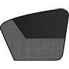 Wisylizv Magnetic Double Layer Car Sunshade - Protezione UV & Heat Insulation Side Window Curtain | Universal Fit Mesh & Blackout Sunshade | Breathable Window Screen Allows Free