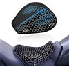 YOFAB Cuscino Sella Moto per Honda XADV 750 XADV 750 XADV750, Cuscino di Seduta in Gel Ammortizzatore a Nido d'Ape 3D, Cuscino Sella Moto in Gel Traspirante per Lunghi Viaggi