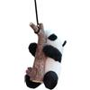 Generic Ciondolo per specchietti retrovisori per auto, ciondolo per specchietto retrovisore | Simpatico peluche a forma di tartaruga panda | Squisiti accessori per interni auto per borse, zaini, chiavi