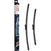 BOSCH Tergicristalli Coppia Spazzole Spazzole Anteriore | Tipo: Senza telaio | Lunghezza 1: 600mm | Lunghezza 2: 475mm 3 397 118 930 Compatibilità con MERCEDES-BENZ Classe A W176 GLA X156, AUDI, BMW