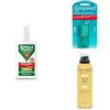Jungle Formula Travel Essentials - Kit Viaggio con Crema Solare Angstrom Spray Trasparente SPF 50+, Repellente Antizanzare Jungle Formula Molto Forte e Stick Anti Vesciche Compeed