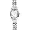 JewelryWe Orologio Analogico Elegante da Donna: Orologio da Polso Quadrante Ovale Idee Regalo per lei
