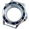 ROUREOX 41mm Cassa Orologio Subacqueo Acciaio 316L Vetro Zaffiro Impermeabile NH34 NH35 NH36 NH38 for Omega Seamaster Diver 300M-9 41MM