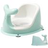 Generic Seggiolino da bagno per neonati - Seggiolino da bagno seduto per bambini | Vasca da bagno con supporto pieghevole | Sedia da doccia rimovibile | Sedia da bagno antiscivolo | Seggiolino da bagno per