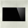 Melko Paraspruzzi per cucina Rivestimento in piastrelle 6 mm ESG - Nero 90x40 cm