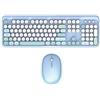 MOBILITY LAB Set tastiera e mouse, MOBILITY LAB Pure Color, wireless, tastierino numerico integrato, blu