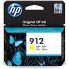 HP Cartuccia d'inchiostro, HP 912, giallo, originale 3YL79AE, 315 pagine, per OfficeJet serie 8010, OfficeJet Pro serie 8020