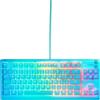 SteelSeries Tastiera da gioco, STEELSERIES Apex 3 TKL, Azerty, azzurro cielo, anti-ghosting, tasti silenziosi