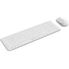 RAPOO Set tastiera e mouse wireless RAPOO 9310M, multimodale, ultrasottile, bianco