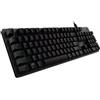 LOGITECH Tastiera da gioco Logitech G512, interruttori GX Brown, AZERTY, meccanica, retroilluminata, con cavo, nera