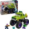 LEGO Marvel Il fuoristrada di Hulk contro Thanos, Gioco di costruzione, dai 7 anni in su, Minifigure di Hulk e Thanos