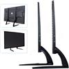 StarTech Supporti universali per TV - Piedistallo per schermi LCD/LED da 81 a 140 cm - Regolabili in altezza - Smontabili - Supporto da tavolo - Standard VESA 800x400 mm - Colore nero