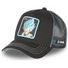 Capslab Vegeta Dragon Ball Z Nero Turchese Berretto da Camionista