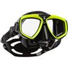 Scubapro Zoom Rental Mask, Black/Jaune, Diving Products Unisex-Adult, Multicolor, One Size