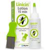 Linicin Lozione Linicin con pettine per pidocchi - trattamento per pidocchi in