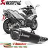 Akrapovic Kymco AK 550 2020 Terminale Di Scarico Per Moto Marmitta Inox Nero