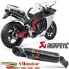 Akrapovic Yamaha R1 2010 Yzf 1000 Terminali Di Scarico Per Moto In Carbonio