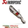 Akrapovic Yamaha MT-03 2024 Terminale Di Scarico Per Moto Titanio Slip-On