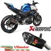 Akrapovic CF Moto 450NK 2024 Terminale Di Scarico Marmitta In Carbonio