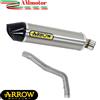 Arrow Honda CBR 600 RR 2007 Terminale Di Scarico Moto Indy Race Raccordo Inox