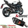 Akrapovic CF Moto 450SR 2024 Terminale Di Scarico Marmitta In Carbonio
