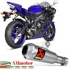 Akrapovic Yamaha R6 2011 Yzf 600 Terminale Di Scarico Per Moto GP Titanio