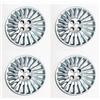 Autokit SET 4 COPRICERCHI COPPA RUOTA COPRIRUOTA BORCHIE CERCHIO "15" per GRANDE PUNTO