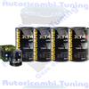 Bardahl/Hiflo Kit Tagliando Olio Bardahl XT4S 10W60 Filtro Per Moto Guzzi 850 Griso�2006>2011
