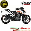 Mivv Ktm 390 Duke 2023 Terminale Di Scarico Per Moto Marmitta Gp Pro Inox Nero