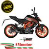Mivv Ktm 125 Duke 2023 Terminale Di Scarico Per Moto Marmitta Gp Pro Inox Nero