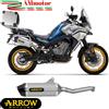Arrow CF Moto 800 MT Touring 2023 Terminale Di Scarico Race-Tech Alluminio