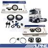 ALPINE SXE1750S + SXE1025S Casse Altoparlanti sportello e parete per RENAULT T