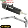 Arrow Scarico Completo Fantic Motor XEF 125 2026 Arrow Terminale Nero Collettore Moto