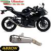 Arrow Kawasaki Ninja 400 2020 Terminale Di Scarico Per Moto Pro-Race Acciaio