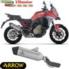 Arrow Ducati Multistrada V4S 2025 Terminale Di Scarico Veloce Racing Per Moto