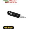 Arrow Honda SH 300 2018 Terminale Di Scarico Per Moto Terminale Urban Nero