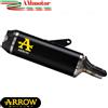 Arrow Kawasaki Z 400 2023 Terminale Di Scarico Moto Indy Race Alluminio Nero