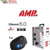UCLEAR Digital Interfono Moto Bluetooth 5.0 UCLEAR Digital AMP GO 4 Portata 800m Impermeabile