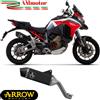 Arrow Ducati Multistrada V4 2024 Terminale Di Scarico Veloce Nero Moto