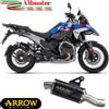 Arrow BMW R 1300 GS 2025 Terminale Di Scarico Per Moto Indy Race EVO Nero Inox