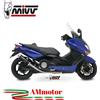 MIVV Impianto Completo Mivv Yamaha T-Max 500 2001 Scarico Marmitta Gp Black Moto